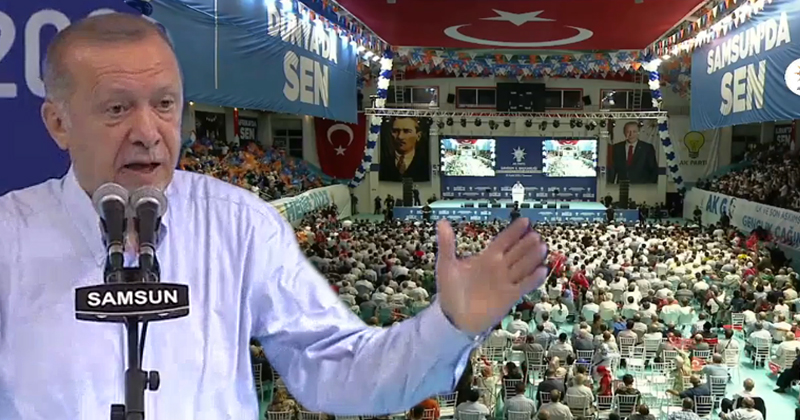 Samsun'da konuşan Erdoğan'dan 'fitne' uyarısı