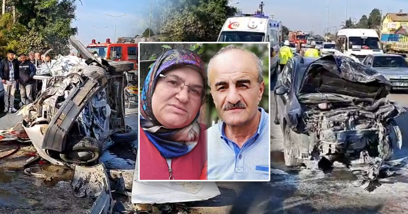 Samsun'da korkunç kaza: Evli çift hayatını kaybetti