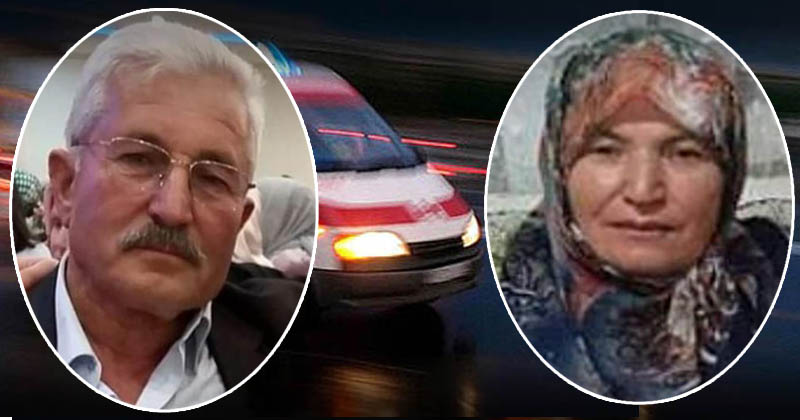 Samsun'da feci kaza: 50 yıllık evli çift hayatını kaybetti