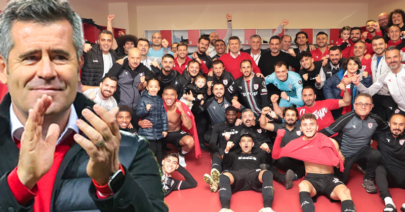  Samsunspor Teknik Direktörü Eroğlu: Şampiyonluk iddiamız sözde kalmayacak