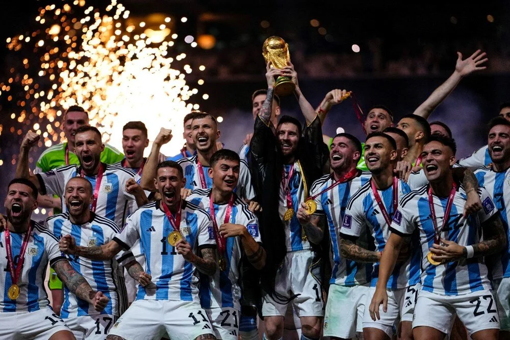 Messi'li Arjantin Dünya Kupası şampiyonu