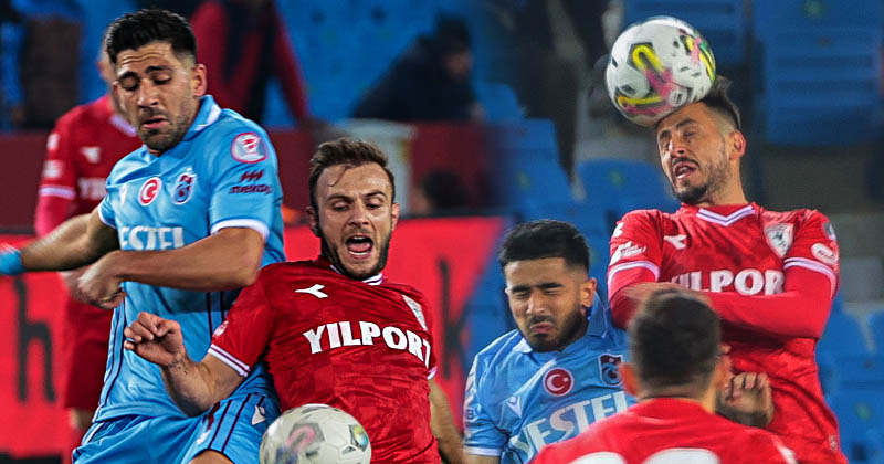 Samsunspor Trabzonspor'a 3-0 yenilerek kupaya havlu attı