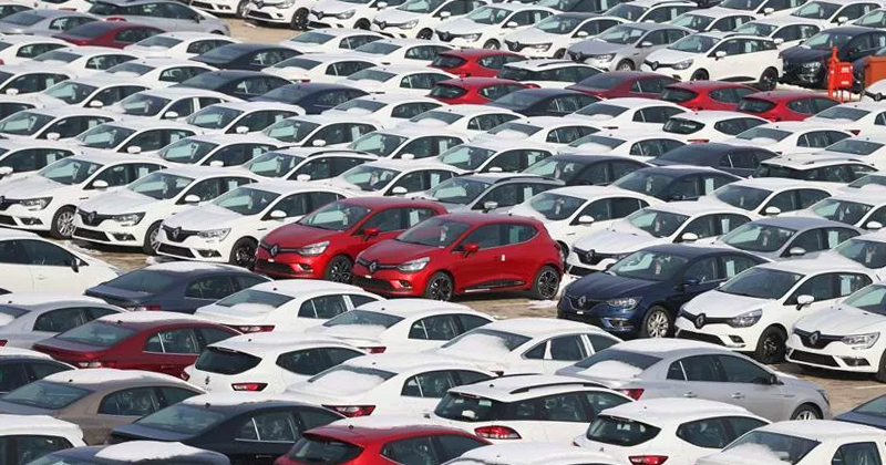 Samsun'da trafiğe 2 bin 153 yeni araç