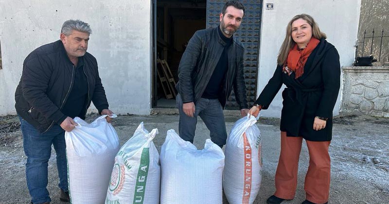  Samsun'da üreticilere tohum dağıtıldı