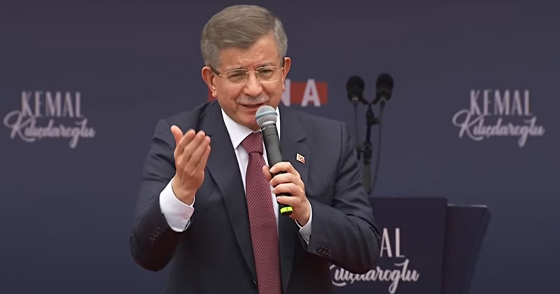 Ahmet Davutoğlu Samsun'da konuştu: Bahçeli'nin tehditleri bize sökmez