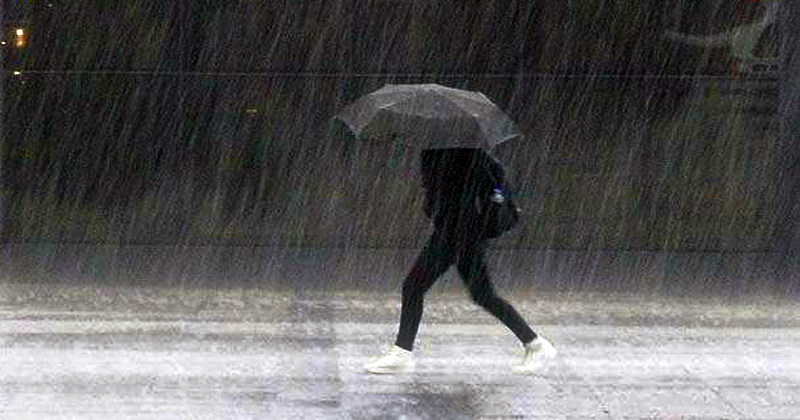 Samsun'da yağmur nedeniyle 5 ilçede okullar tatil edildi