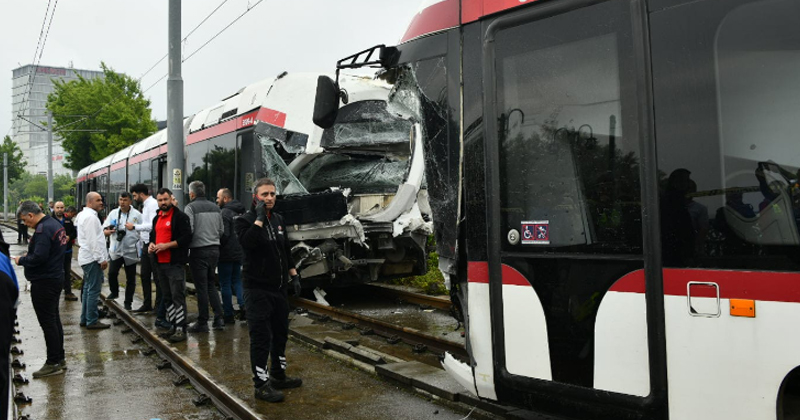  Samsun'da 26 kişini yaralandığı tramvay kazası nedeni açıklandı
