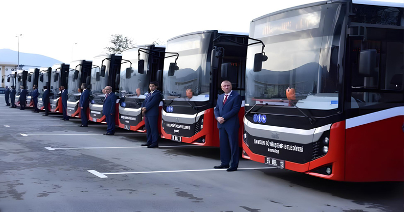 Samsun Büyükşehir Belediyesi 25 otobüs şoförü alacak