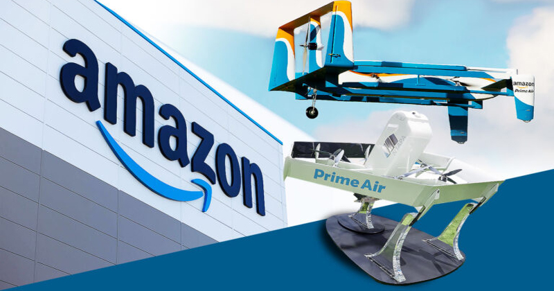 Amazon İngiltere ve İtalya'da Drone Teslimatları ile Uçuşa Geçiyor MK30 Tanıtıldı