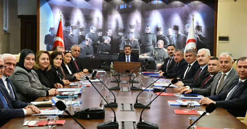 Havza OSB Müteşebbis Heyeti Vali Orhan Tavlı başkanlığında toplandı