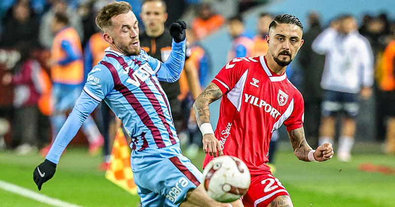 Samsunspor Karadeniz derbisinde Trabzonspor'a 2-1 kaybetti