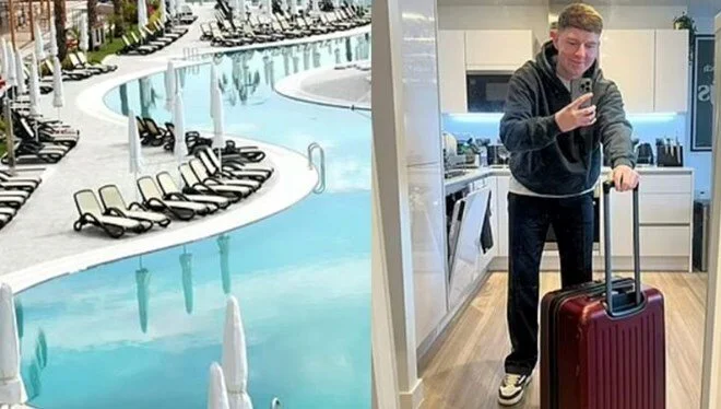Pahalı diye ülkesinden ayrıldı! İngiliz genç Antalya'da 5 yıldızlı otele yerleşti
