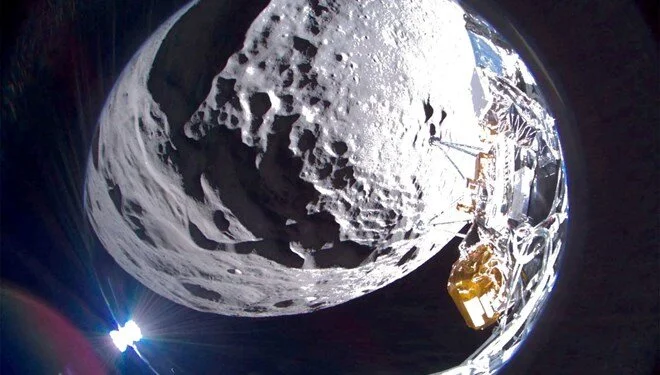 ABD'nin 52 yıl sonra ilk kez Ay'a iniş yapan uzay aracı Odysseus yan yattı