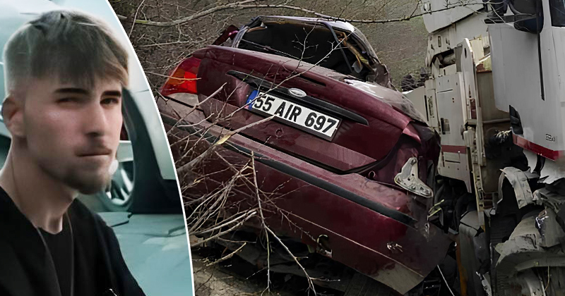 Samsun'da feci kaza: 20 yaşındaki genç hayatını kaybetti