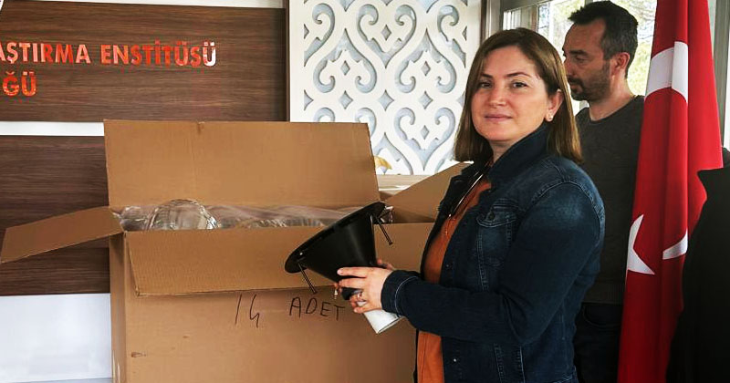 Samsun'da 'Kahverengi Kokarca' yakalama tuzağı dağıtıldı