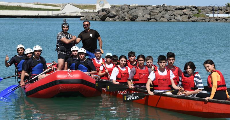 Rafting Eğitim Kampları’na Samsun Büyükşehir ev sahipliği yapıyor 